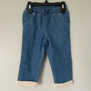 Janie and Jack Lined Denim Pants NWT